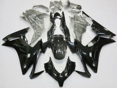 Noir Brillant Carénage Moto Honda CBR500R 2013-2015 Pas Chère