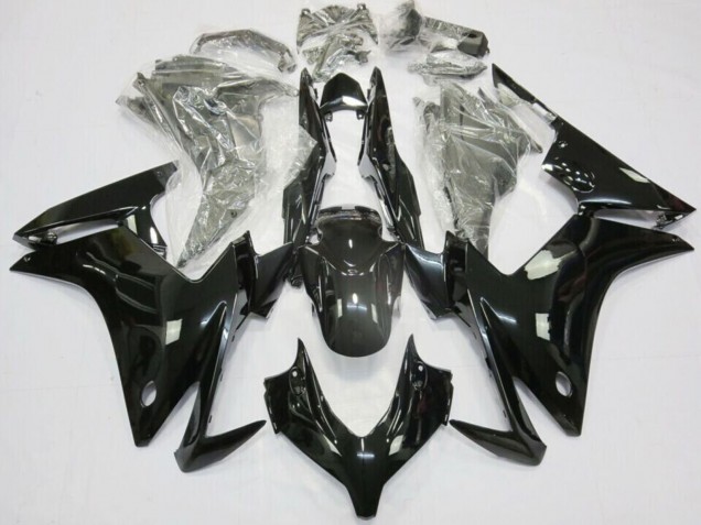 Noir Brillant Carénage Moto Honda CBR500R 2013-2015