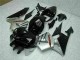 Noir Brillant Argent Carénage Moto Honda CBR600RR 2005-2006