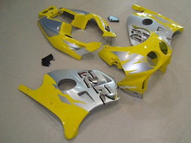 Argent Jaune Carénage Moto Honda CBR250RR 1990-1998 Pas Chère