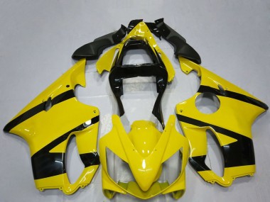 Jaune Noir Brillant Carénage Moto Honda CBR600 F4i 2001-2003 Pas Chère