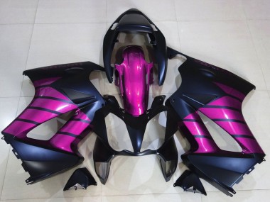 Violet Bleu Mat Noir Mat Carénage Moto Honda VFR 800 2002-2013 Pas Chère
