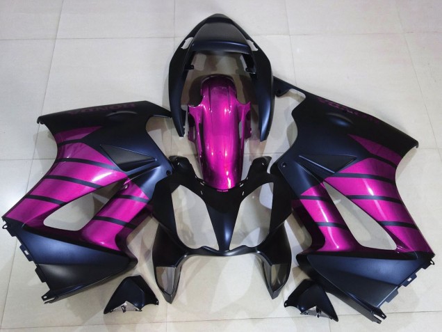 Violet Bleu Mat Noir Mat Carénage Moto Honda VFR 800 2002-2013