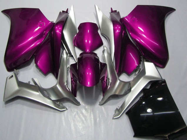 Argent Rose Carénage Moto Honda VFR 1200 2010-2014
