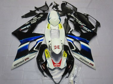 Blanc Bleu Noir Jaune Rouge Dark Dog Carénage Moto Suzuki GSXR 1000 2005-2006 Pas Chère