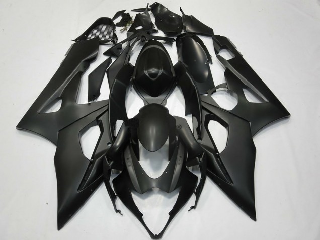 Noir Mat Carénages Moto Suzuki GSXR 1000 2005-2006
