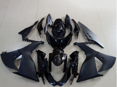 Noir Mat Noir Brillant Carénage Moto Suzuki GSXR 1000 2009-2016 Pas Chère