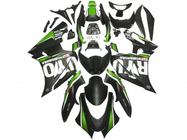 Noir Mat Vert Carénage Moto Suzuki GSXR 1000 2017-2024 Pas Chère