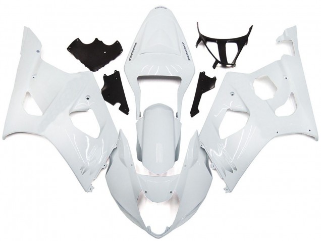 Blanc Brillant Carénage Moto Suzuki GSXR 1000 2003-2004