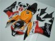 Orange Blanc Rouge Noir Brillant Repsol Kits Carénages Moto ABS Honda CBR600RR 2007-2008