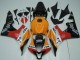 Orange Blanc Rouge Noir Brillant Repsol Kits Carénages Moto ABS Honda CBR600RR 2007-2008