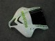 Blanc Vert Noir Brillant Hannspree Carénages Moto Honda CBR600RR 2007-2008