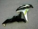 Blanc Vert Noir Brillant Hannspree Carénages Moto Honda CBR600RR 2007-2008