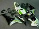 Blanc Vert Noir Brillant Hannspree Carénages Moto Honda CBR600RR 2007-2008