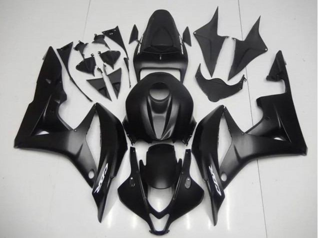 Noir Mat Carénages Moto Honda CBR600RR 2007-2008