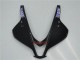 Noir Mat Argent Gris Repsol Carénage Moto Honda CBR600RR 2007-2008