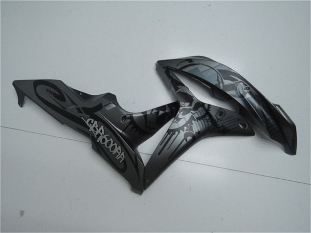 Noir Mat Graffiti Carénage Moto Honda CBR600RR 2007-2008