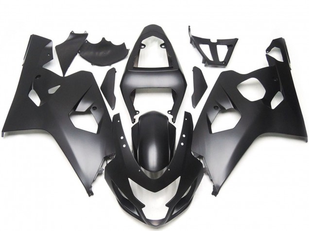 Noir Mat Style Carénage Moto Suzuki GSXR 600 / GSXR 750 2004-2005