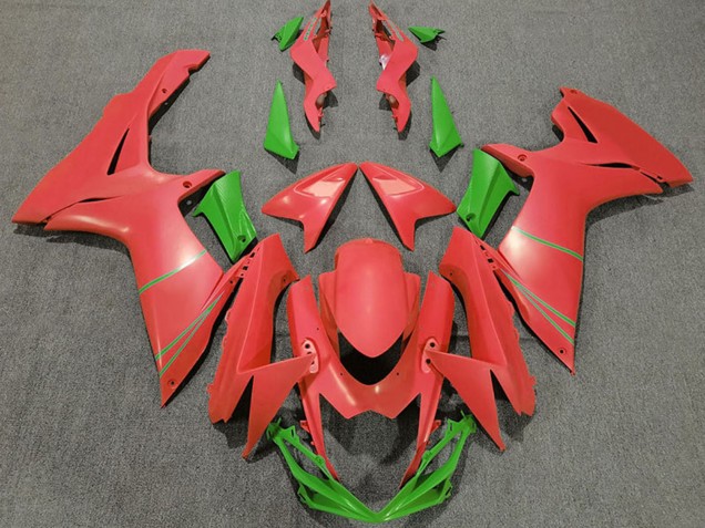 Grapefruit Rouge Vert Carénage Moto Suzuki GSXR 600 / GSXR 750 2011-2024