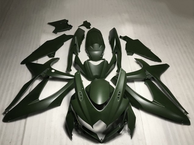 Vert Mat Carénage Moto Suzuki GSXR 600 / GSXR 750 2008-2010