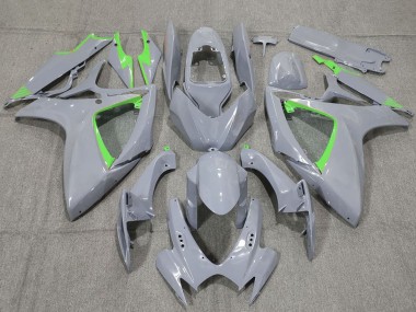 Nardo Gris Vert Carénage Moto Suzuki GSXR 600 / GSXR 750 2006-2007 Pas Chère
