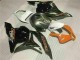 Blanc Orange Noir Brillant Carénage Moto Honda CBR600RR 2009-2012