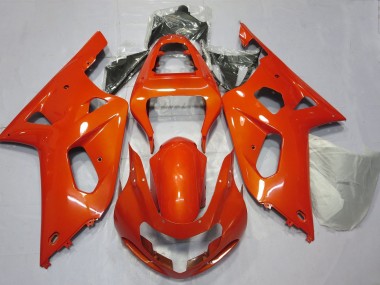 Rouge Carénage Moto Suzuki GSXR 600 / GSXR 750 2001-2003 Pas Chère