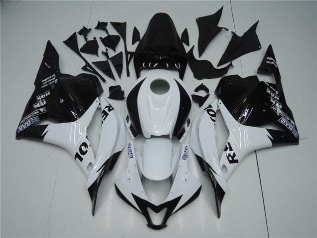 Blanc Noir Brillant Repsol Carénages Moto Honda CBR600RR 2009-2012