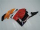 Orange Blanc Rouge Noir Brillant Repsol Kits Complet Carénages Moto Honda CBR600RR 2009-2012