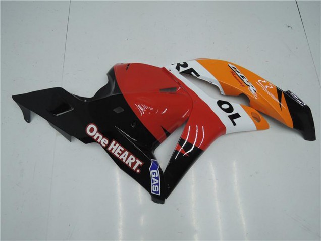 Orange Blanc Rouge Noir Brillant Repsol Kits Complet Carénages Moto Honda CBR600RR 2009-2012