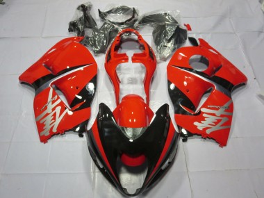 Rouge Noir Argent Décalque Carénage Moto Suzuki GSXR 1300 1996-2007 Pas Chère
