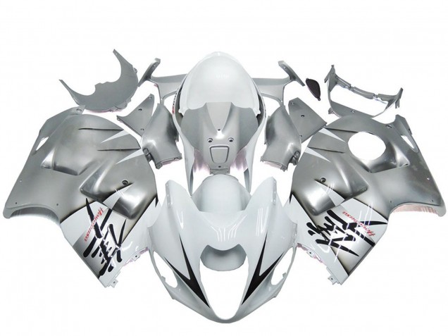 Argent Blanc OEM Style Carénage Moto Suzuki GSXR 1300 1996-2007