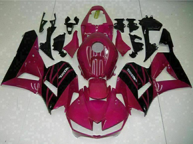 Violet Noir Brillant Carénage Moto Honda CBR600RR 2013-2023