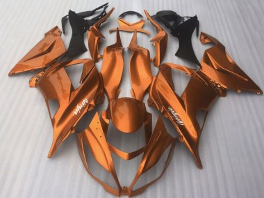 Orange Foncé Carénage Moto Kawasaki ZX10R 2016-2020 Pas Chère