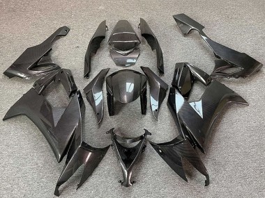 Fibre de Carbone Style Carénage Moto Kawasaki ZX10R 2008-2010 Pas Chère