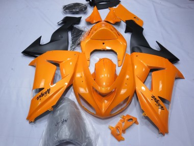 Orange Carénage Moto Kawasaki ZX10R 2006-2007 Pas Chère