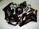 Noir Brillant Rouge Flamme Carénage Moto Honda CBR1000RR 2004-2005