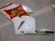 Blanc Rouge Jaune San Carlo 58 Carénage Moto Honda CBR1000RR 2004-2005
