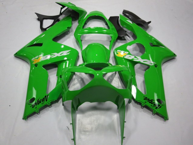 Vert OEM Style Carénage Moto Kawasaki ZX6R 2003-2004