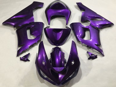 Violet Carénage Moto Kawasaki ZX6R 2005-2006 Pas Chère