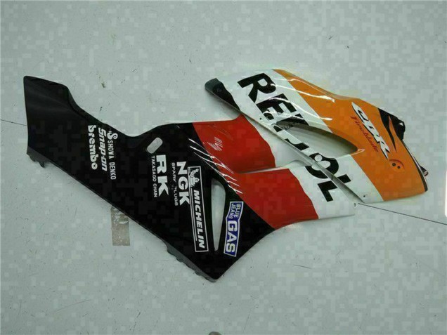 Orange Blanc Rouge Noir Repsol Carénage Moto Honda CBR1000RR 2004-2005