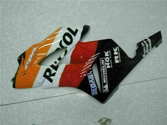 Orange Blanc Rouge Noir Repsol Carénage Moto Honda CBR1000RR 2004-2005