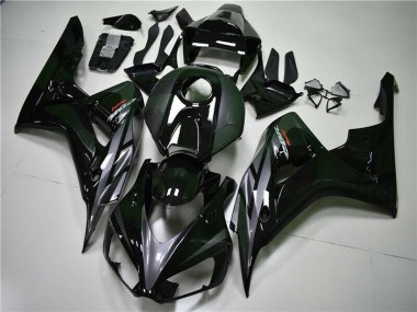 Noir Brillant Gris Carénage Moto Honda CBR1000RR 2004-2005 Pas Chère