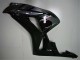Noir Brillant Gris Carénage Moto Honda CBR1000RR 2004-2005
