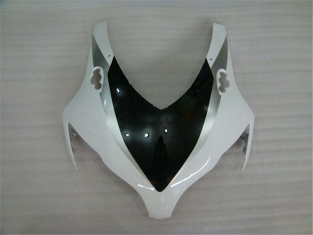 Blanc Noir Brillant Kits Carénage Moto Honda CBR1000RR 2008-2011