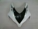 Blanc Noir Brillant Kits Carénage Moto Honda CBR1000RR 2008-2011