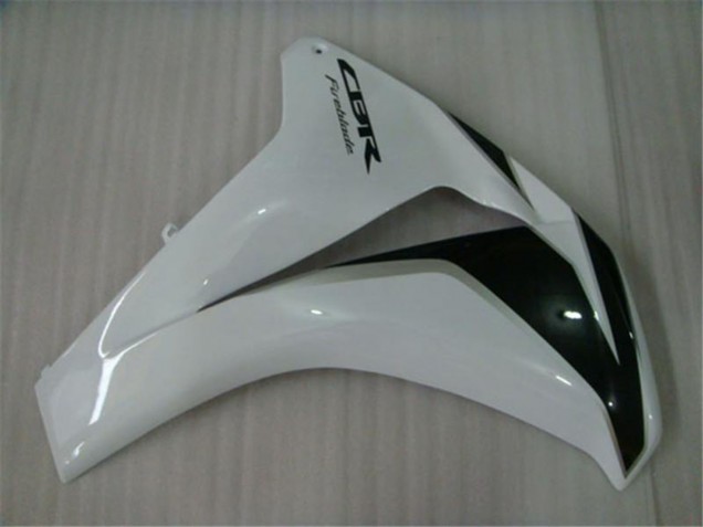 Blanc Noir Brillant Kits Carénage Moto Honda CBR1000RR 2008-2011