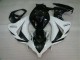 Blanc Noir Brillant Kits Carénage Moto Honda CBR1000RR 2008-2011