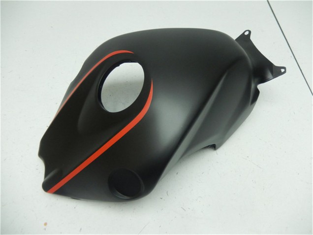 Noir Mat Rouge Carénage Moto Honda CBR1000RR 2008-2011