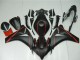 Noir Mat Rouge Carénage Moto Honda CBR1000RR 2008-2011